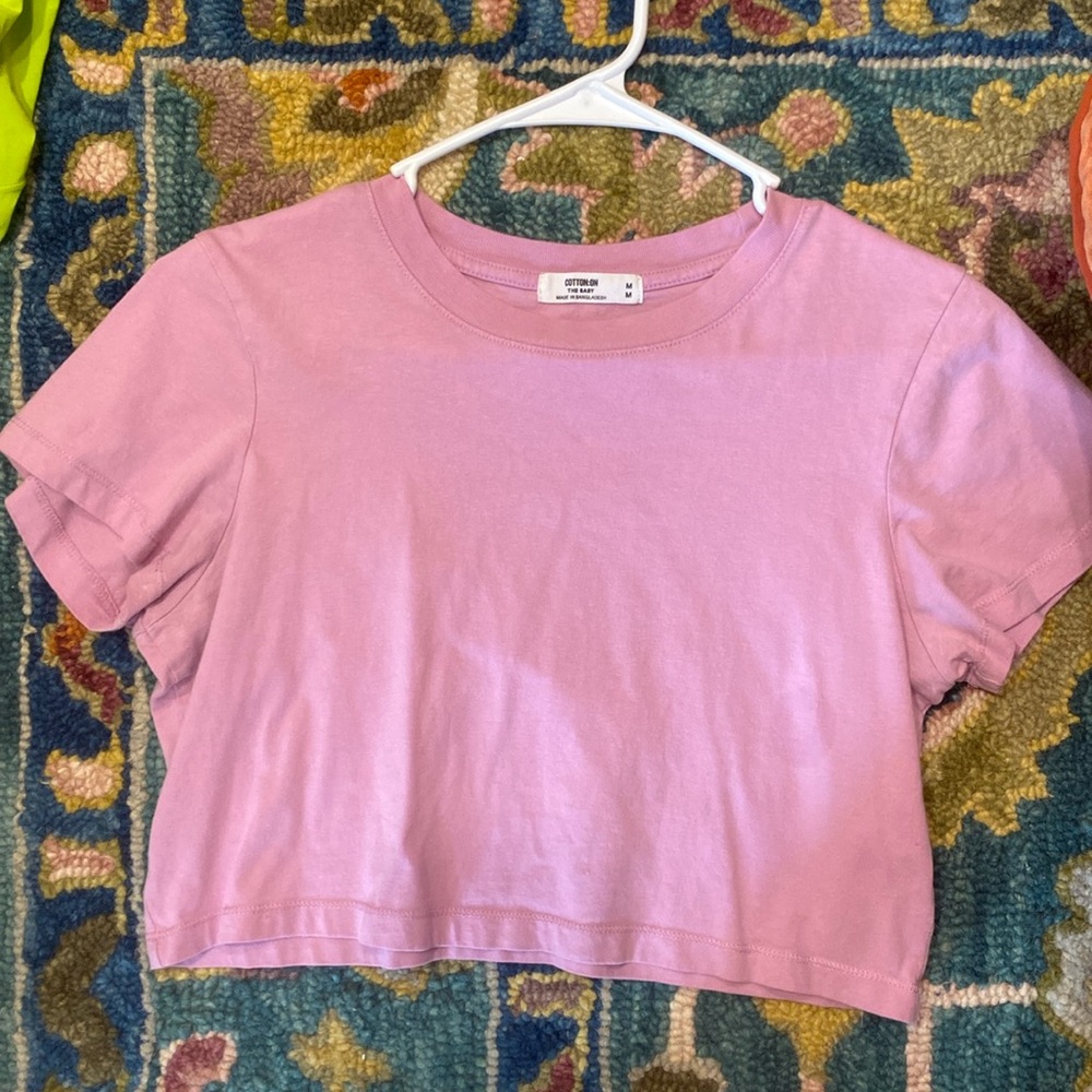 Cotton on top in pink size M